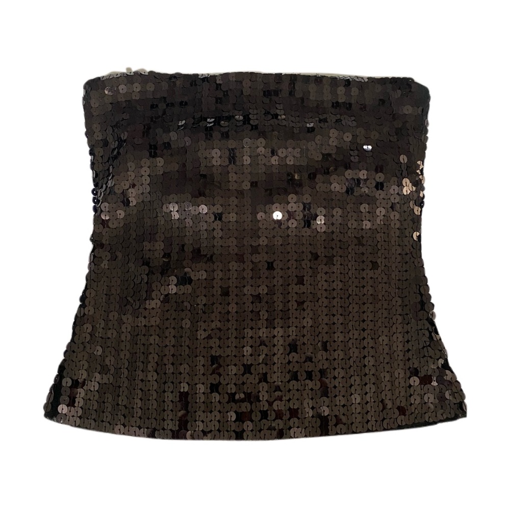 Sequin tube top